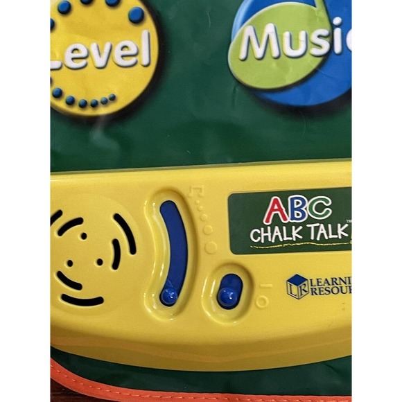 Learning Resources Abc Chalk Talk! Electronic Learning Chalkboard LER6908 AS IS - Picture 7 of 10